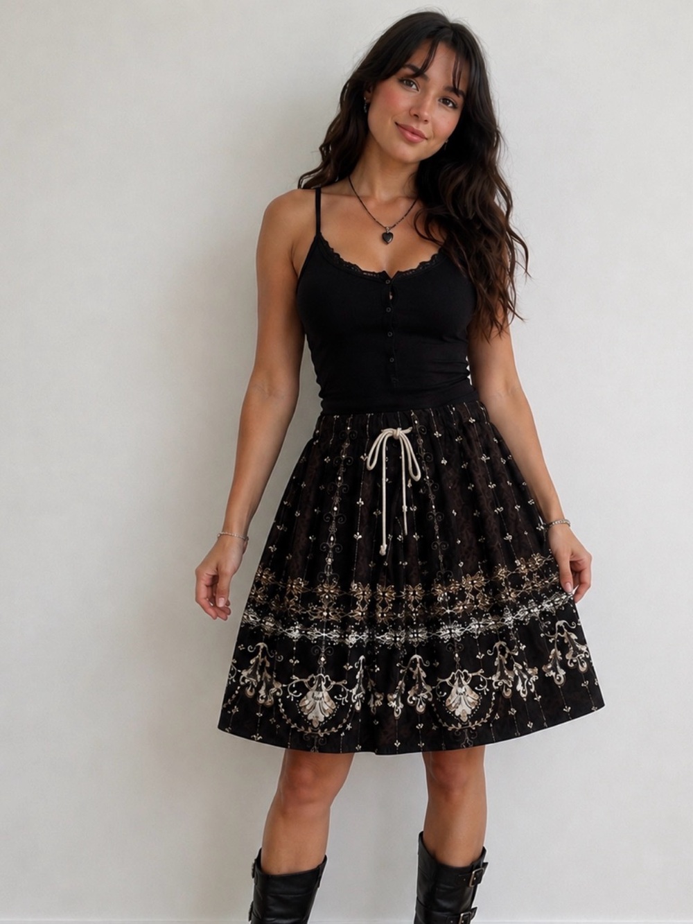 Dockers Circle Skirt with Drawstring